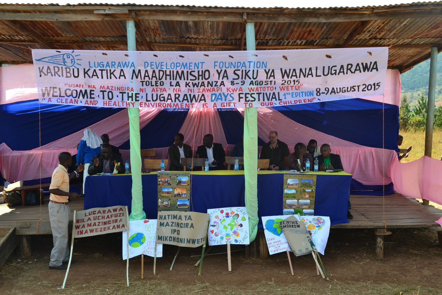 The official banner for the Lugarawa Days Festival
