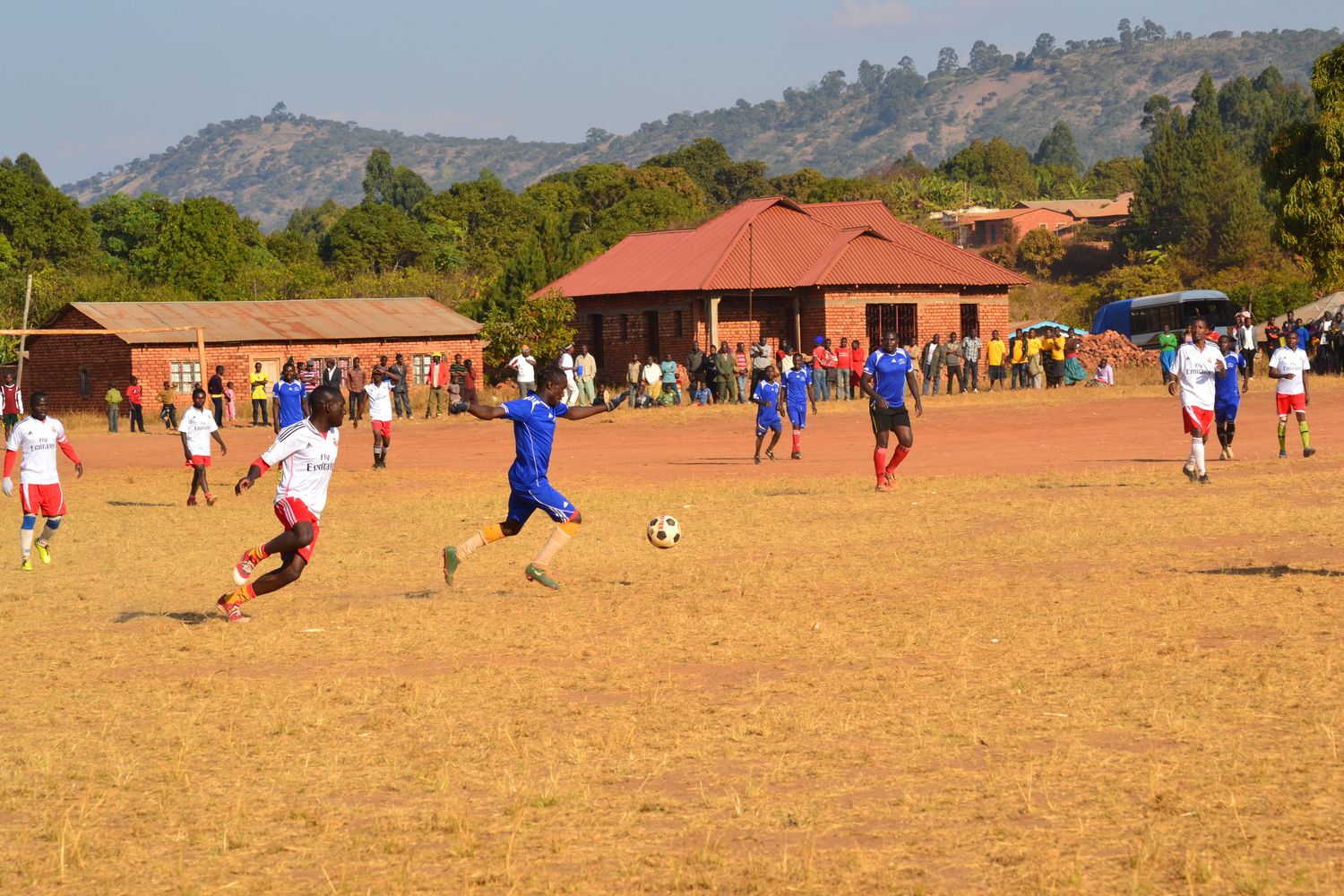 Teams competing in the football championship